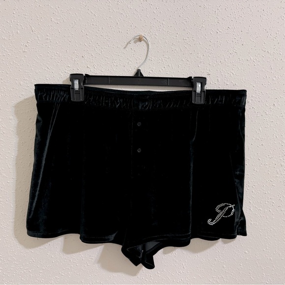 Victoria’s Secret PINK Velour Boxy Pajama Shorts - Size XL - NWOT - Picture 1 of 8